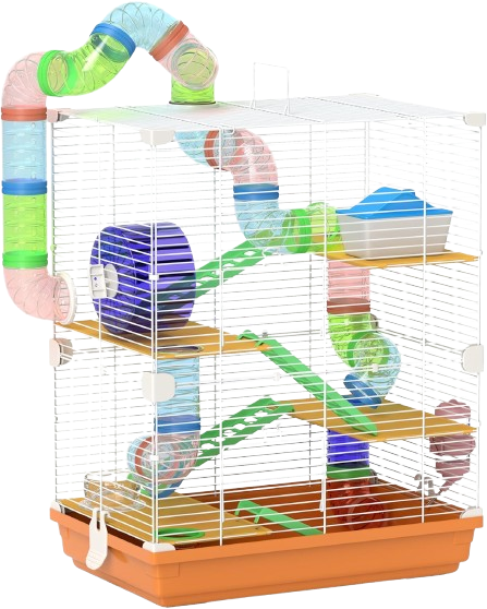 PawHut Jaula para Hámster Casa para Animales