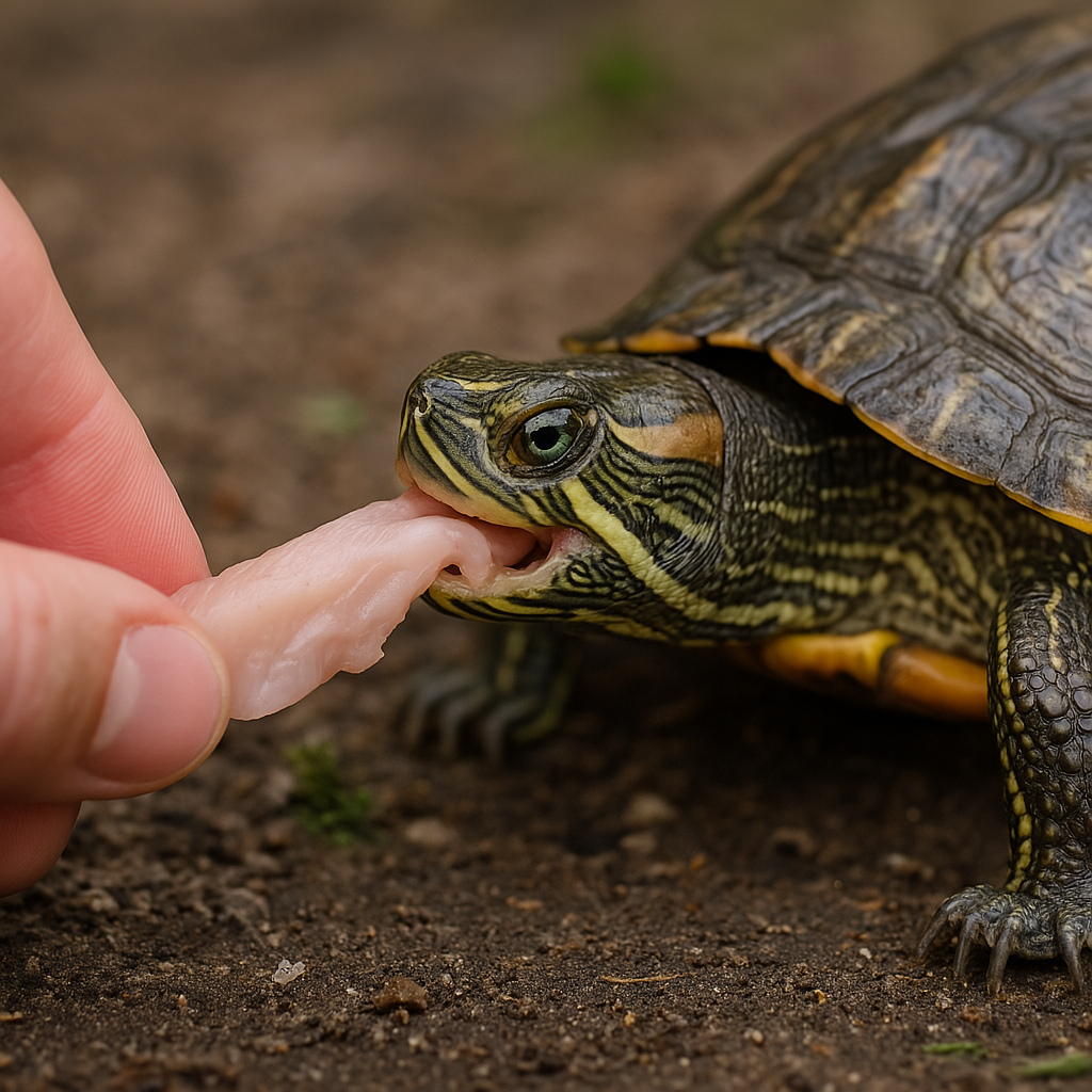 tortuga puede comer carne